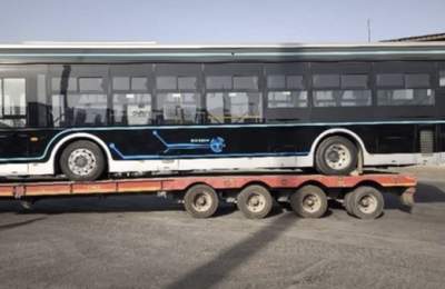 اتوبوسهای برقی به گمرک بندرعباس رسید اتوبوسهای برقی به گمرک بندرعباس رسید