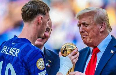 عجیبترین جام با چاشنی هو شدن ترامپ عجیبترین جام با چاشنی هو شدن ترامپ