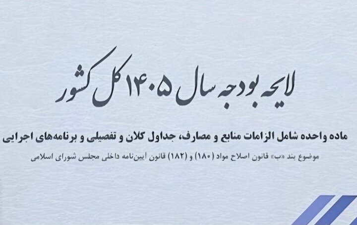 «رکود» و «بیکاری» تنها خروجی بودجه انقباضی ۱۴۰۵ «رکود» و «بیکاری» تنها خروجی بودجه انقباضی ۱۴۰۵