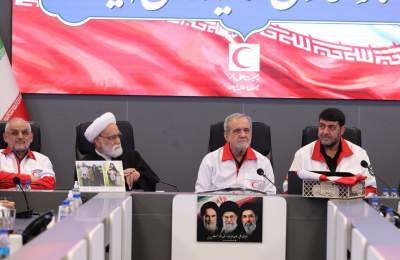 رئیس‌جمهور: آمادگی کامل برای پشتیبانی از فعالیت‌های هلال احمر را داریم