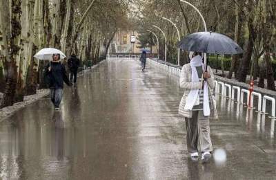 رگبار باران در شمال غرب و شمال شرق کشور