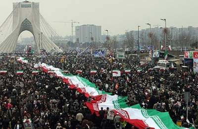 حضور گسترده و میلیونی ایرانیان در جشن 45 سالگی انقلاب