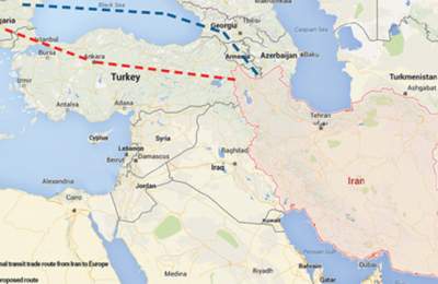 ایران با کریدور خلیج‌فارس-دریای سیاه مزاحمت ترکیه را دور می‌زند