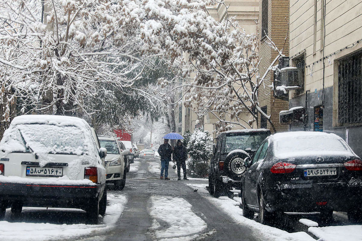 رگبار پراکنده برف و باران در ۷ استان