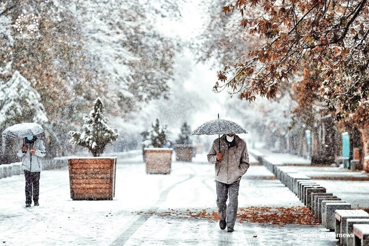 رگبار باران و برف در ۵ استان/ تداوم آلودگی شهرهای صنعتی تا پایان هفته