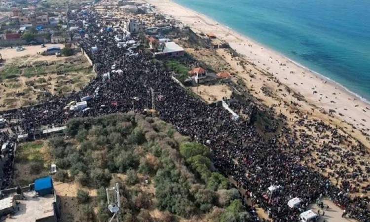 صبح پیروزی با بازگشت ده‌ها هزار آواره فلسطینی به شمال غزه