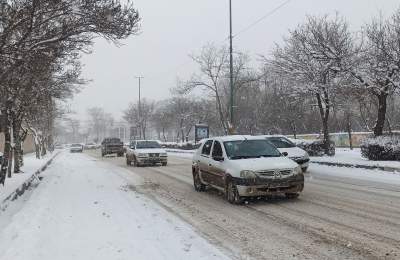 برف و باران در ۹ استان